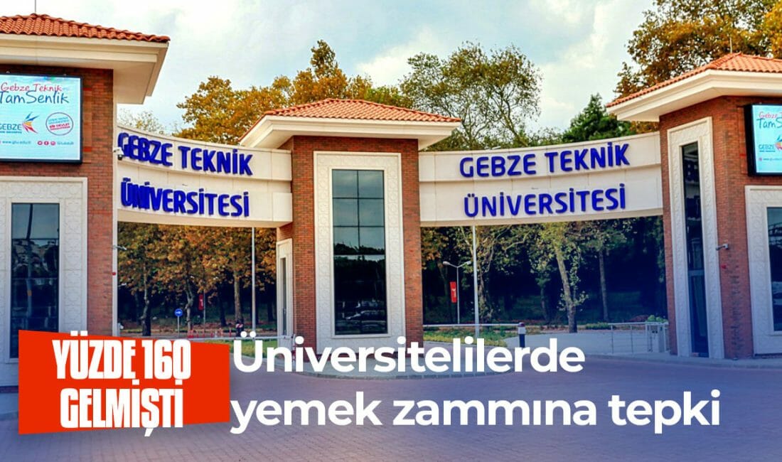 Gebze Teknik Üniversitesi’nde yemekhane