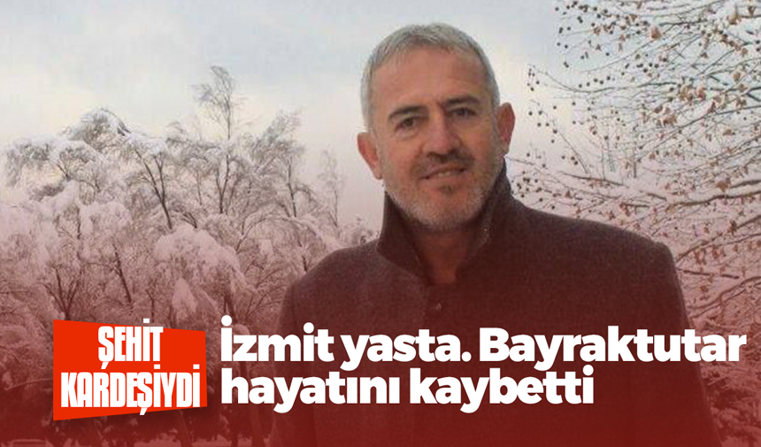 İzmit yasta. Şehit kardeşi Abdülkadir Bayraktutar hayatını kaybetti