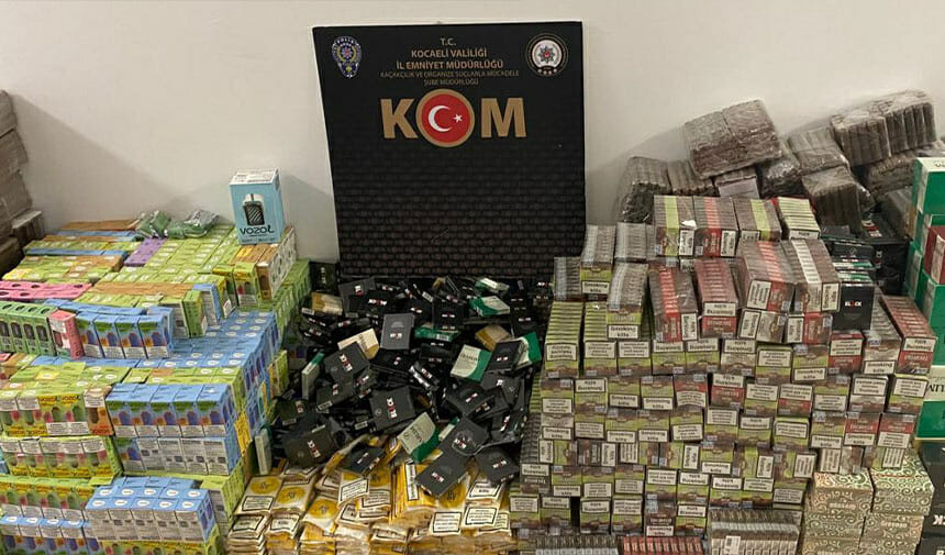 Polisin şüphesi haklı çıktı! Gümrük kaçağı ürünler ele geçirildi