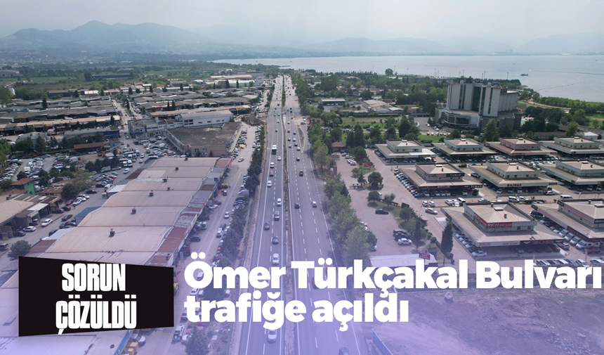 Ömer Türkçakal Bulvarı trafiğe açıldı