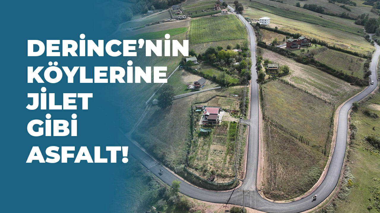 Derince’nin köylerine konforlu ulaşım!