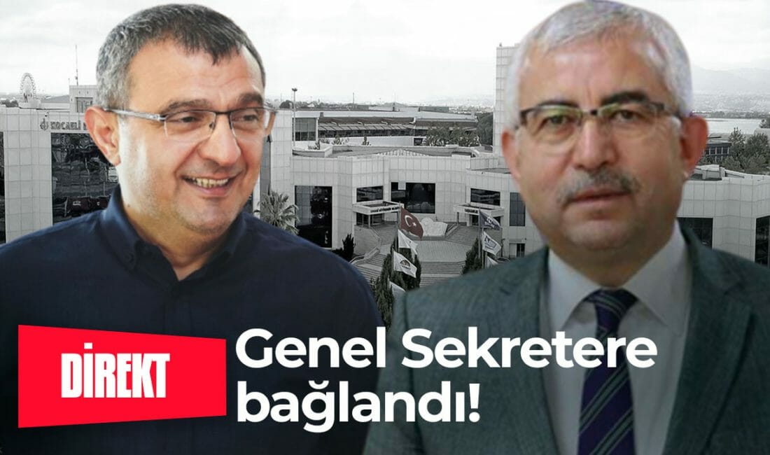 Kocaeli Büyükşehir Belediyesinin organizasyon