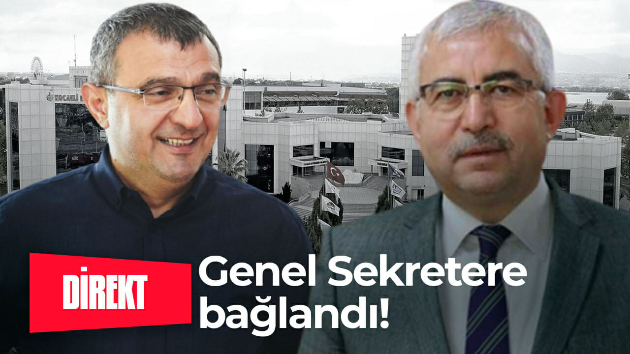 Ali Yeşildal doğrudan Genel Sekreter’e bağlandı!