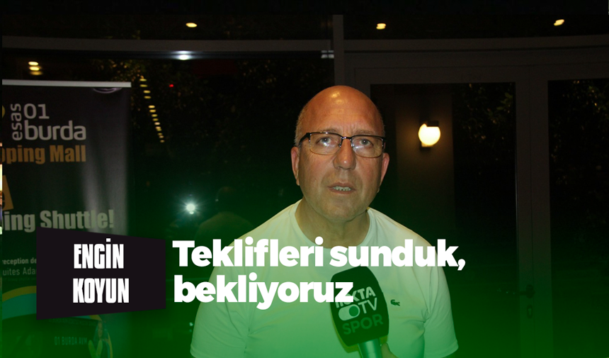 Kocaelispor Başkanı Engin Koyun,