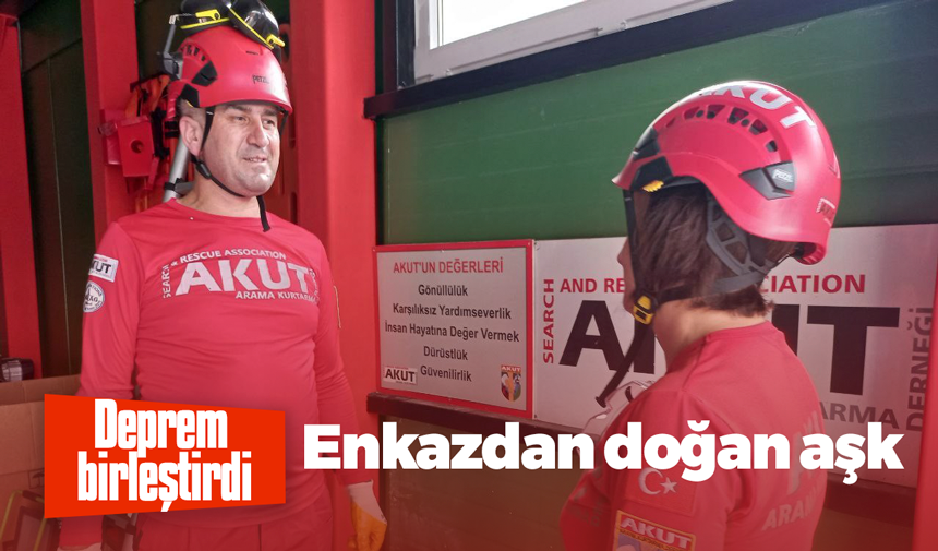 Enkazdan doğan ‘Aşk’