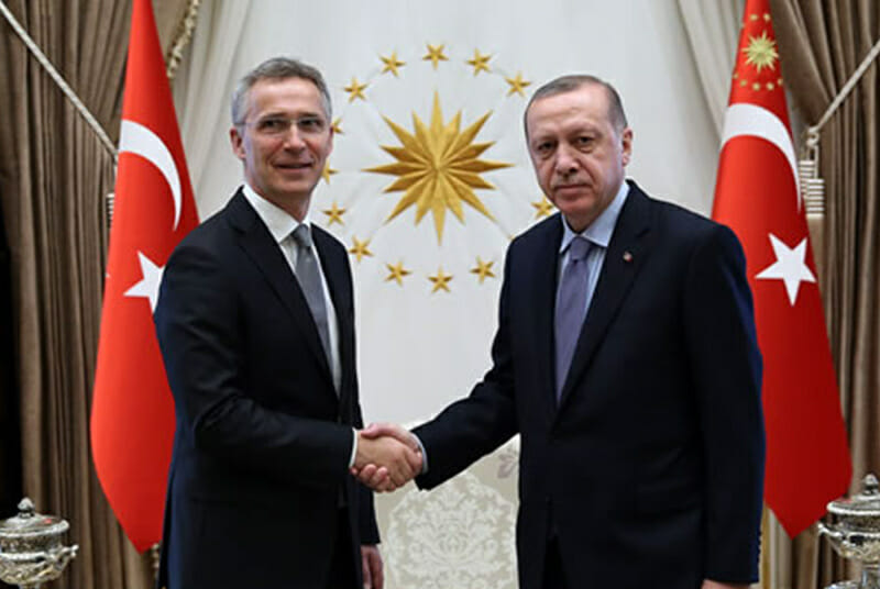 Erdoğan ve Stoltenberg İsveç’in üyeliğini görüştü