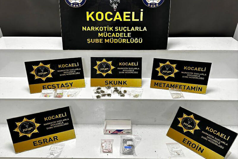 Kocaeli'de emniyet ekiplerinin yaptığı