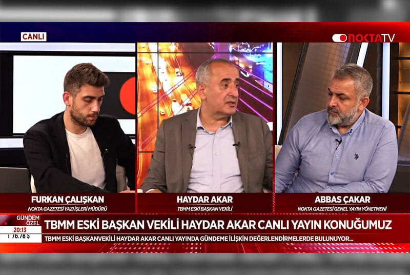 Haydar Akar: Ben varım derse desteklerim. Görevden de kaçmam