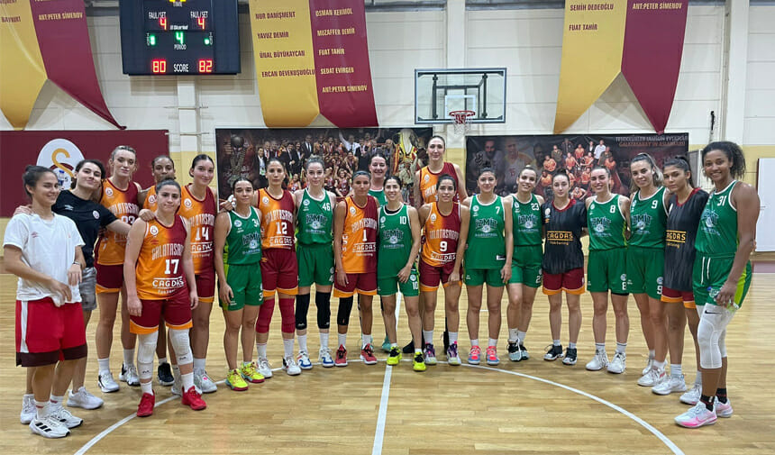 İzmit Belediyespor hazırlık maçında Aslan’ı avladı! “80-82”