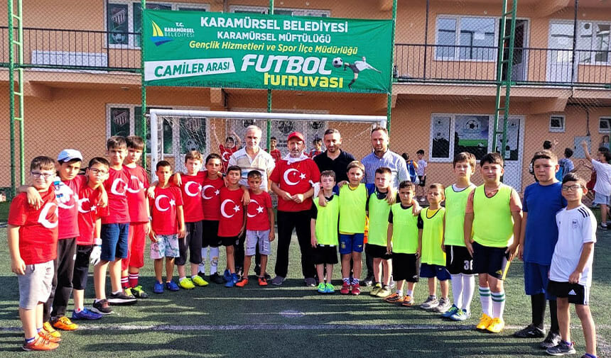 Yaz Kur’an kursları arası futbol turnuvası başladı