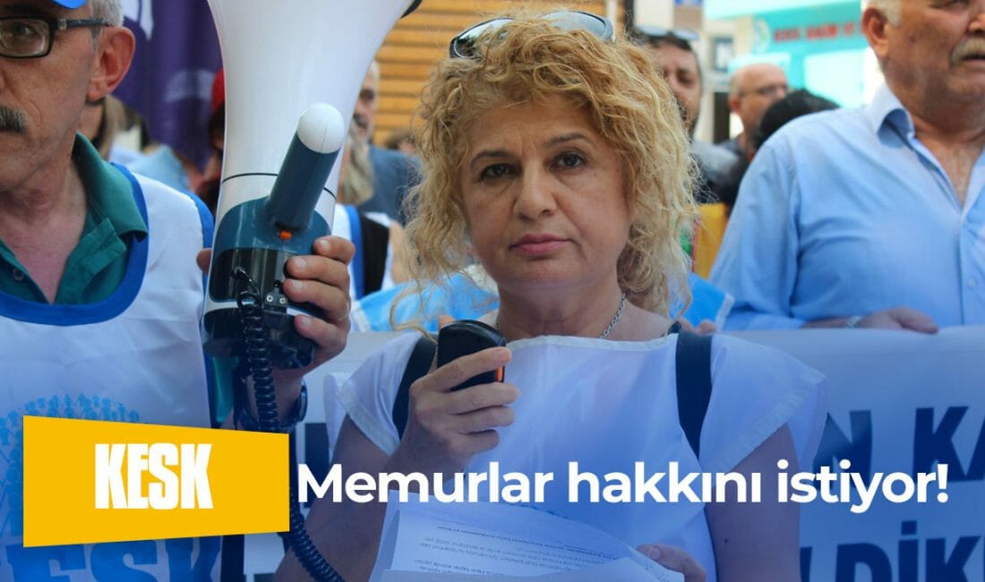 Memurlar hakkını istiyor!