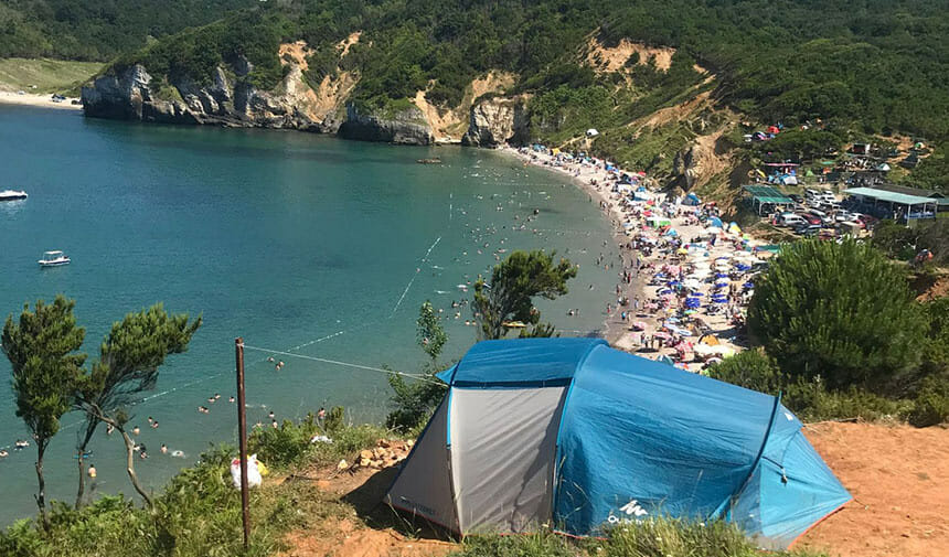 Doğa ve deniz manzarası