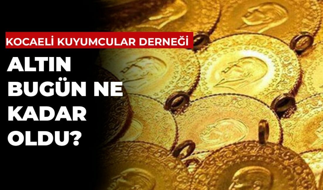 Kocaeli Kuyumcular Derneği altın