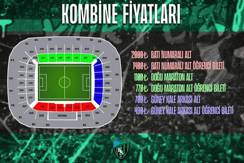 Kocaelispor’dan kombine bilet çağrısı