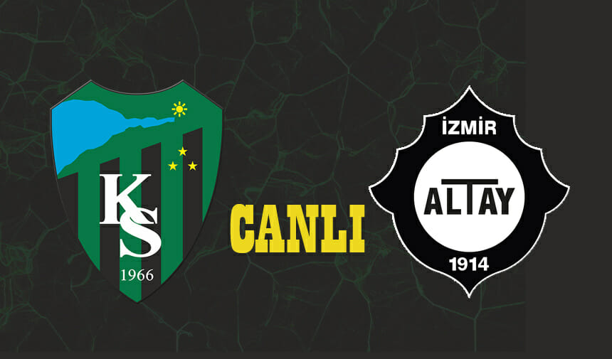 Kocaelispor: 3 – Altay: 2 (BİTTİ)