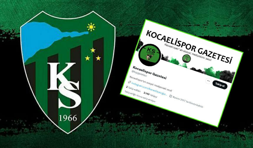 Kocaelispor o sayfa hakkında suç duyurusunda bulunuyor