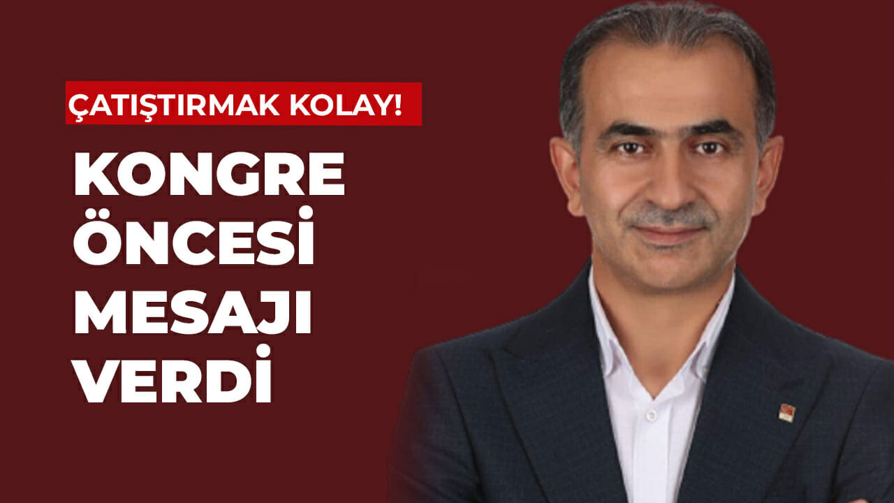 Boztepe kongre öncesi mesajı verdi: Çatıştırmak kolay…