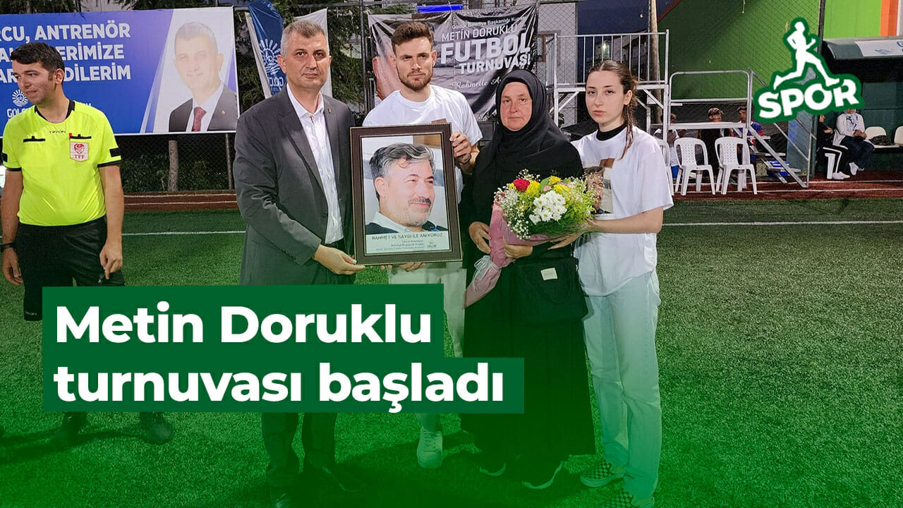 Gölcük’te Metin Doruklu Futbol Turnuvası başladı