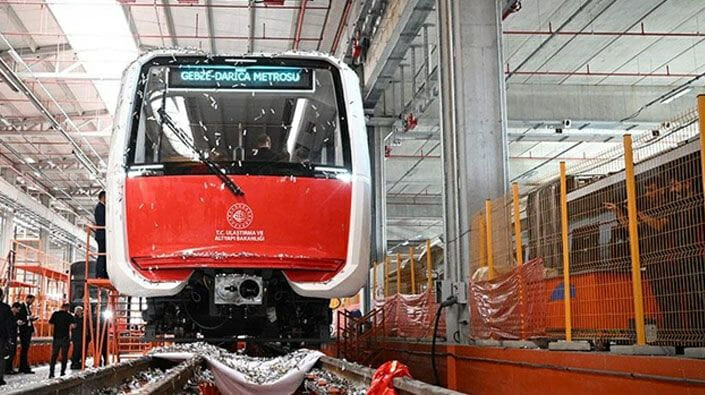 İlk yerli ve milli sürücüsüz metro aracı Kocaeli’de kullanılacak