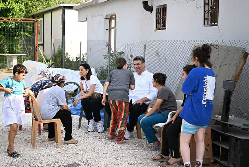 Mustafa Kocaman bayramda Hatay’da