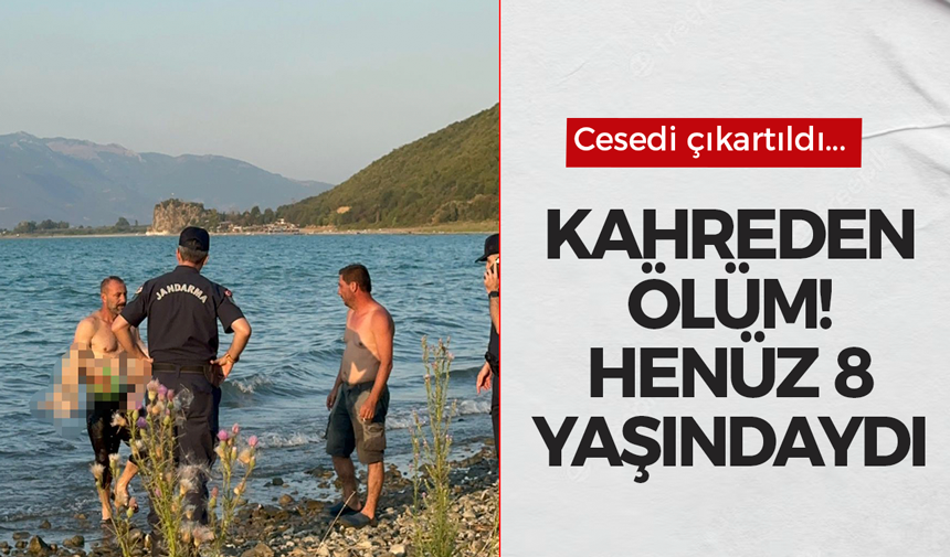 Kahreden ölüm! 8 yaşındaki çocuk gölde boğuldu