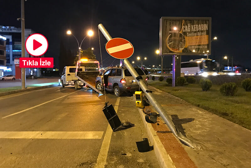 Önce vurdu sonra aracını bırakıp kaçtı