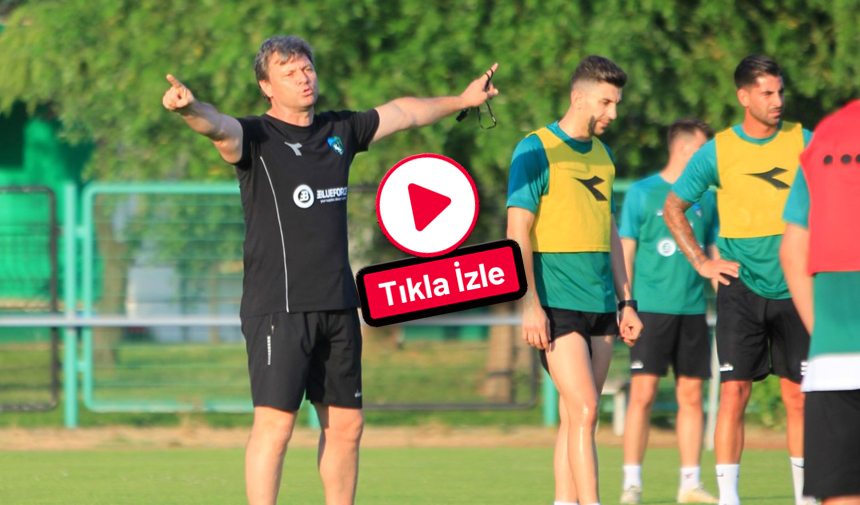 Kocaelispor, Keçiören’e hazır! “Video haber”