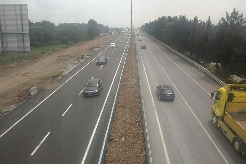 Stadyum bağlantı yolu trafiğe açıldı