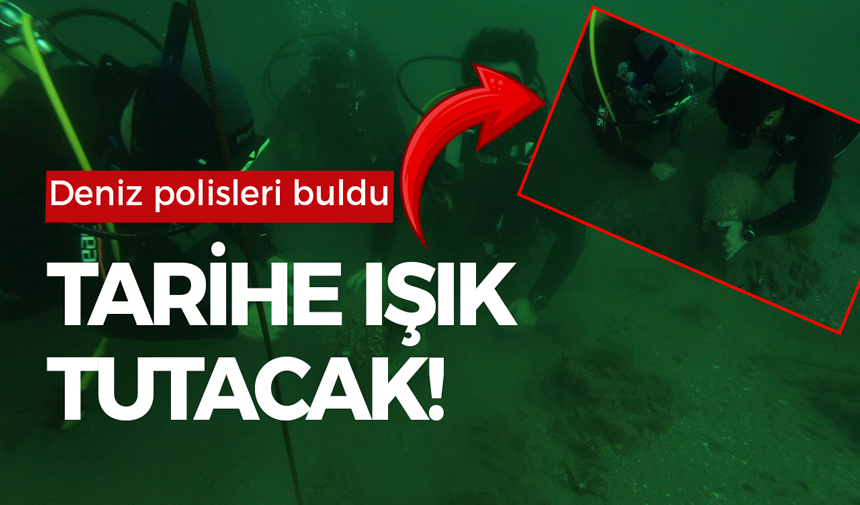 Yalova açıklarında bulundu! Tarihe ışık tutacak