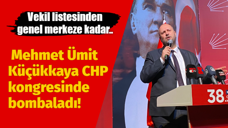 CHP İl Başkanlığı kongresinden