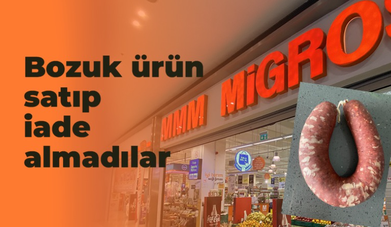 Migros Sanal Şubesinden sucuk