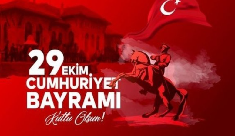 En Anlamlı Güzel 29 Ekim Kutlama Mesajları! Cumhuriyetin 100 Yılı Kutlama Mesajları Resimli