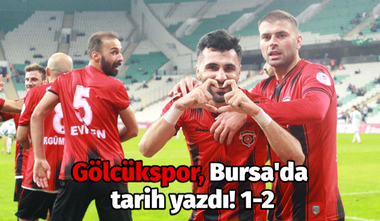 Gölcükspor’dan tarihi zafer! Bursa’yı da elediler! “1-2”