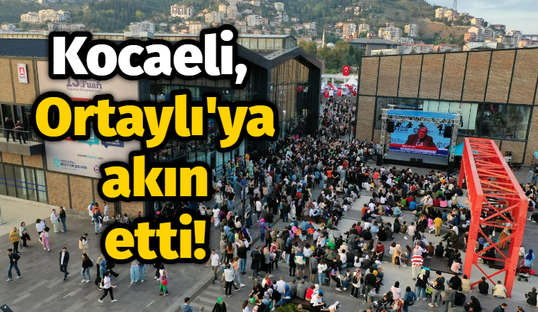 Kocaeli, Ortaylı’ya kitap fuarında büyük ilgi gösterdi