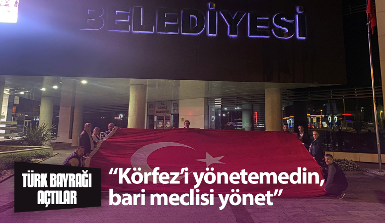 CHP Körfez meclisi'nde yaşanan