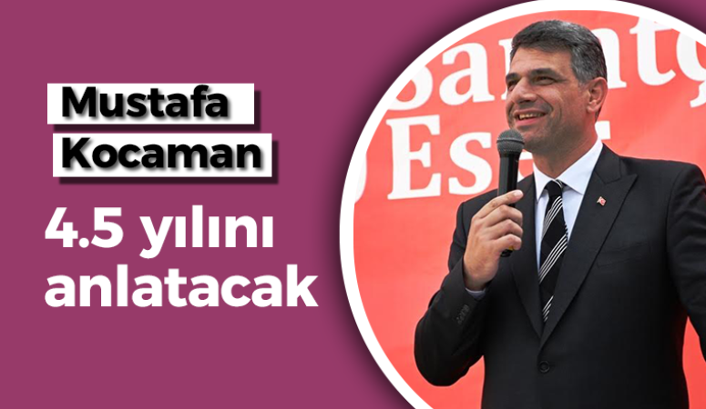 Mustafa Kocaman 4.5 yılını anlatacak