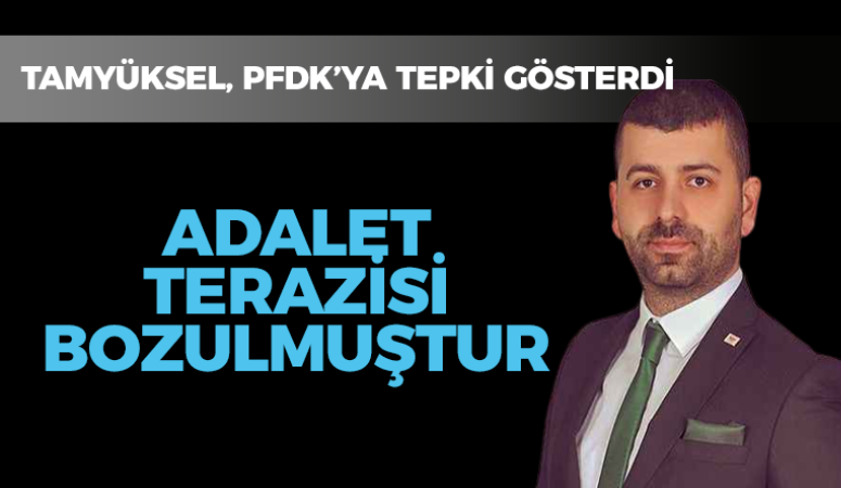 PFDK’ya bir tepkide Tamyüksel’den