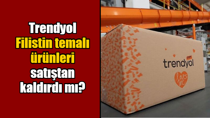 Trendyol, Filistin temalı ürünlerinin