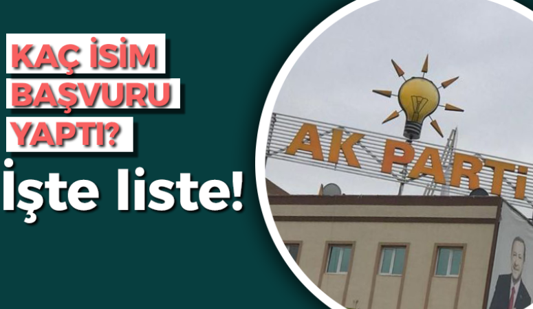 AK Parti’de belediye başkan