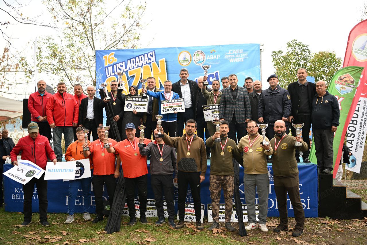 Kartepe'de sazan tutma balığı yarışması sonuçlandı - Resim : 2