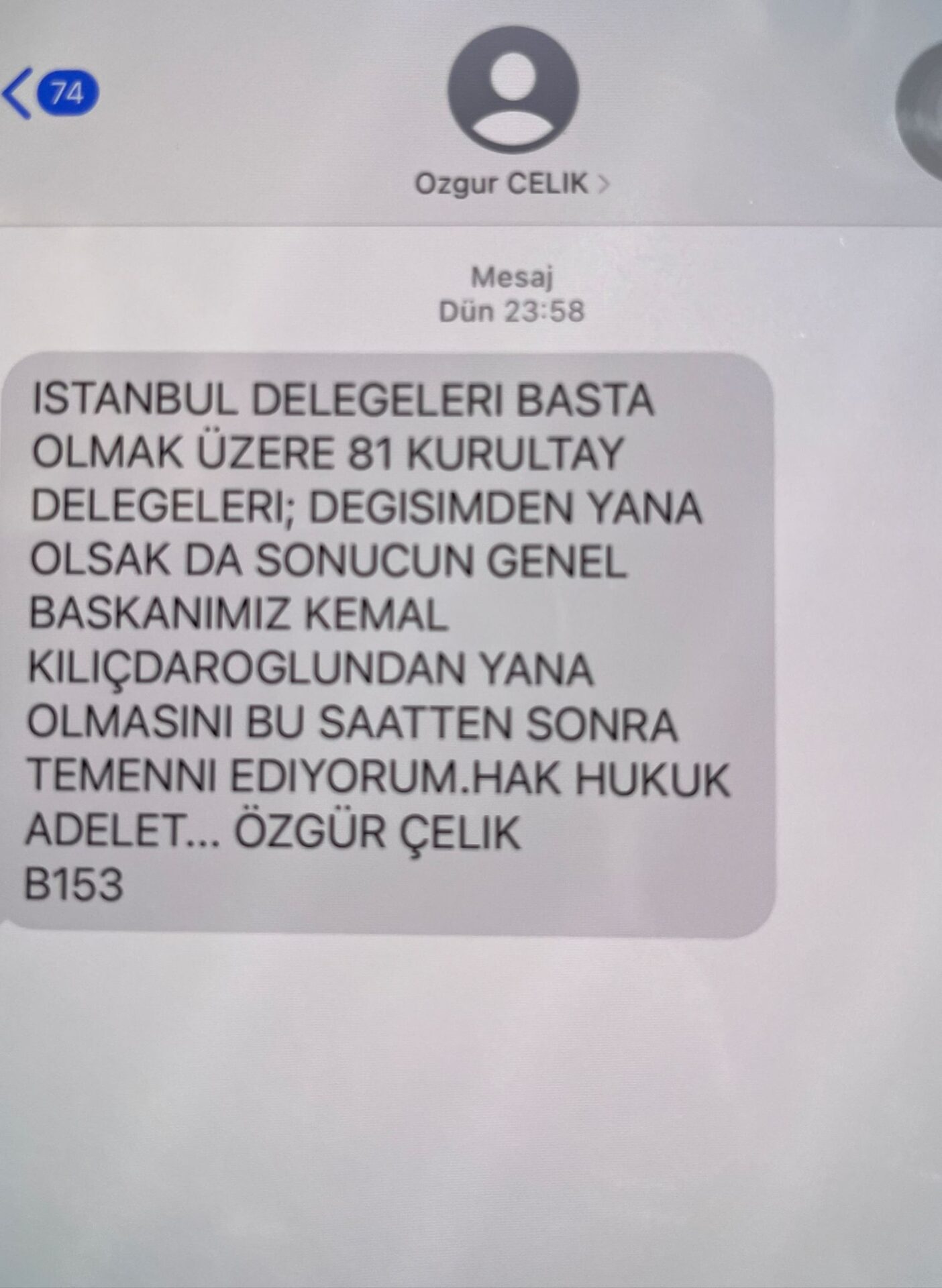 CHP’de hareketli kurultay! İkinci tur öncesi ‘sahte mesaj’ oyunları - Resim : 2