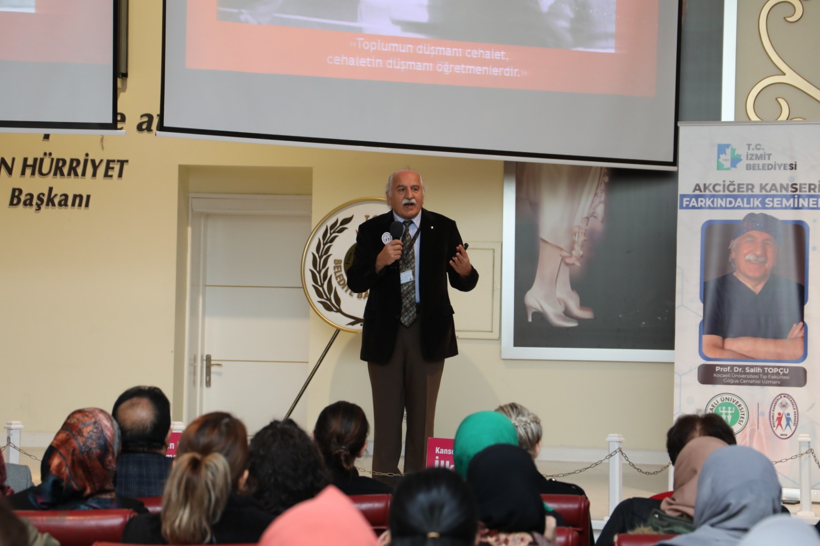 İzmit Belediyesi'nden akciğer kanseri farkındalık semineri - Resim : 4