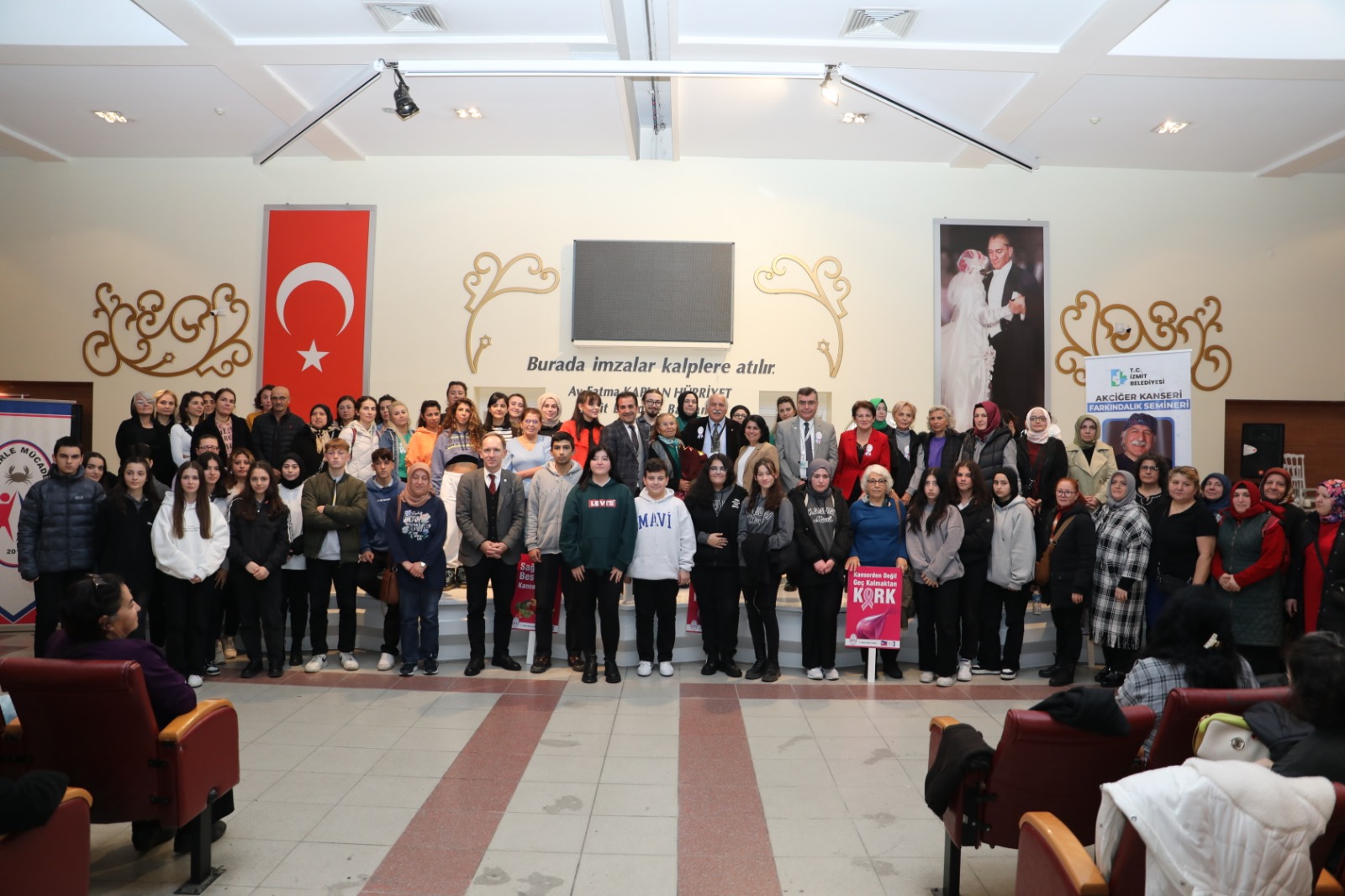 İzmit Belediyesi'nden akciğer kanseri farkındalık semineri - Resim : 6