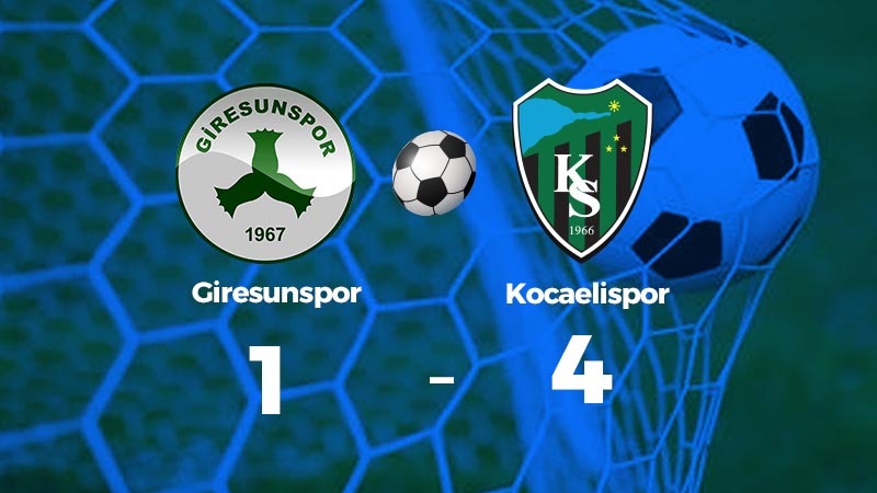 Giresunspor – Kocaelispor: 1-4