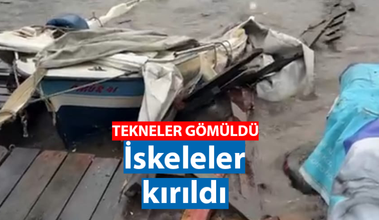 Kocaeli’de etkili olan şiddetli