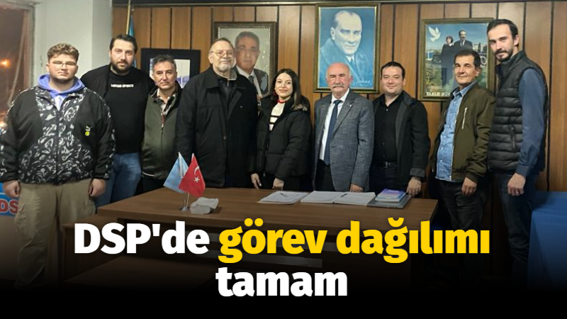 DSP’de görev dağılımı tamam