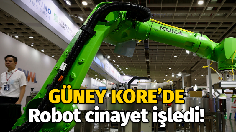 Güney Kore’de bir adam robot tarafından öldürüldü