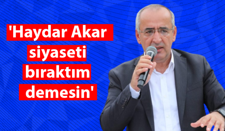 Haydar Akar’ın Kocaeli Büyükşehir