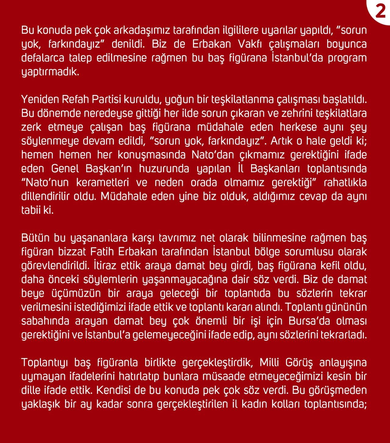 İsmi Kocaeli Büyükşehir Belediyesi adaylığı için geçiyordu! Yeniden Refah Partisinde çok büyük Prof. Dr. Doğan Aydal krizi - Resim : 2