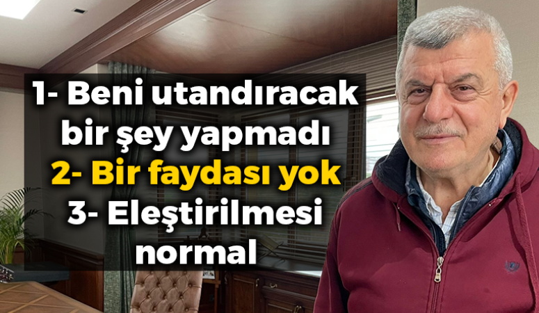 İbrahim Karaosmanoğlu: Büyükakın beni utandıracak bir şey yapmadı